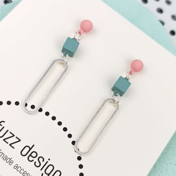 Celebrate | Silver & Sea Green & Pink