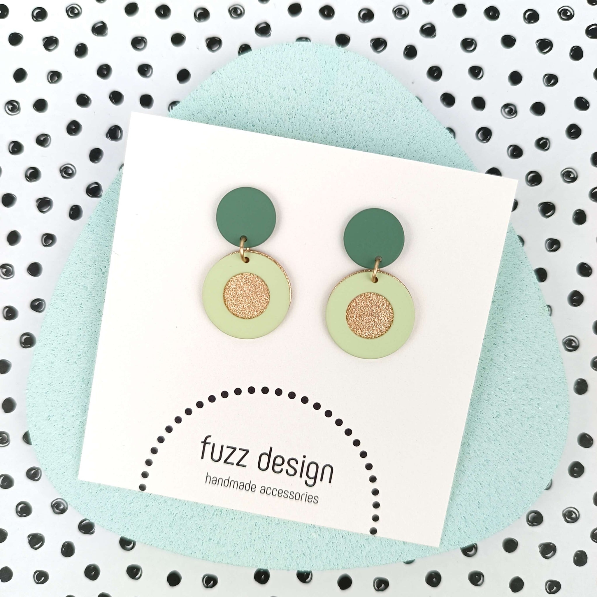 Popular | Gold & Pastel Green & Soft Green
