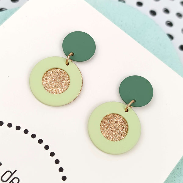 Popular | Gold & Pastel Green & Soft Green