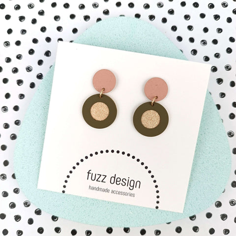 Popular | Gold & Dark Khaki & Warm taupe