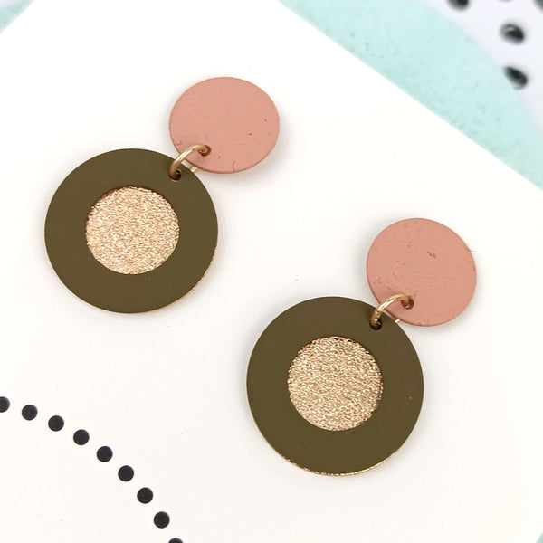 Popular | Gold & Dark Khaki & Warm taupe