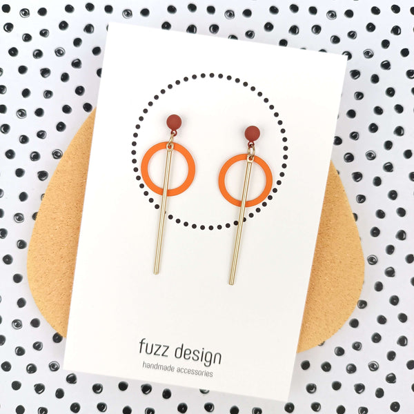 Slay The Day | Gold & Sunset Orange & Rust