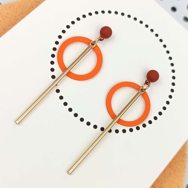 Slay The Day | Gold & Sunset Orange & Rust