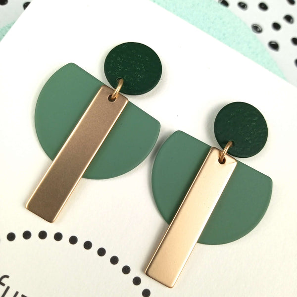 Legendary | Gold & Soft Green & Forest Green
