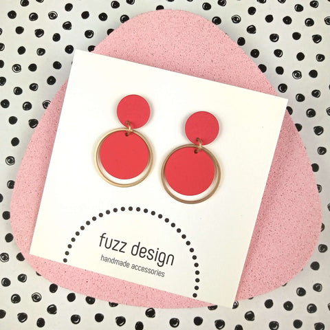 Sweet Cakes | Gold & Berry Red