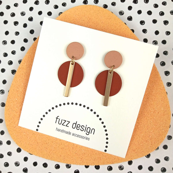 Subtle And Sweet | Gold & Rust & Warm Taupe