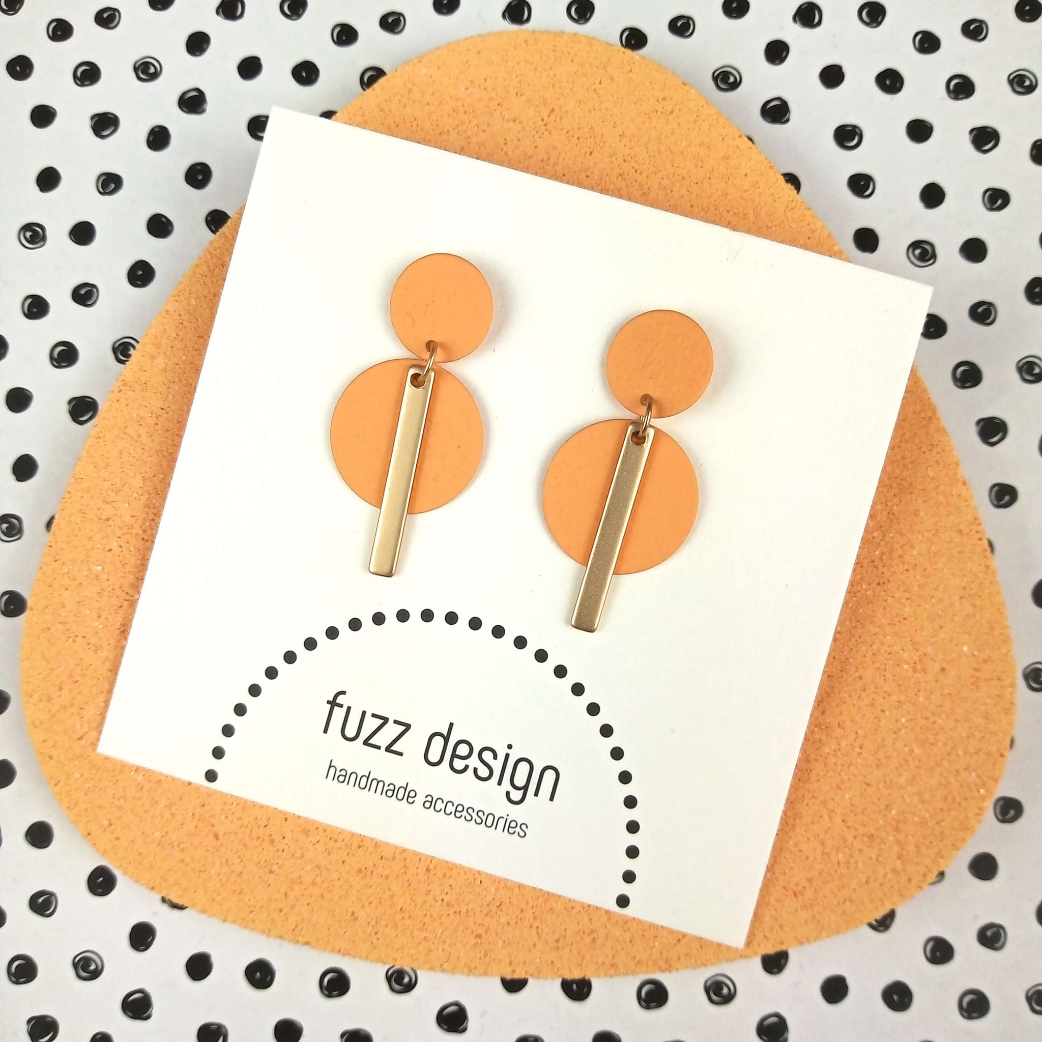 Subtle And Sweet | Gold & Peach