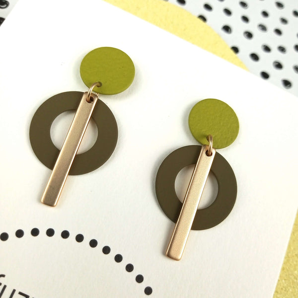 Something Sweet | Gold & Dark Khahi & Light Khaki