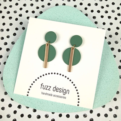 Subtle And Sweet | Gold & Soft Green