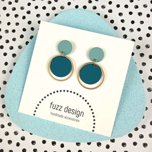 Sweet Cakes | Gold & Teal & Sea Green