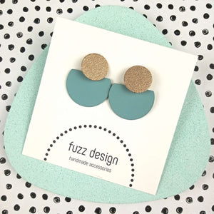Night On The Town | Sea Green & Gold