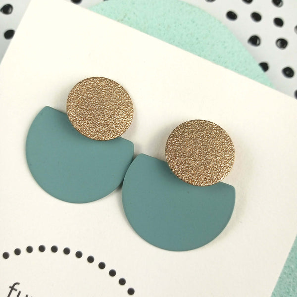 Night On The Town | Sea Green & Gold