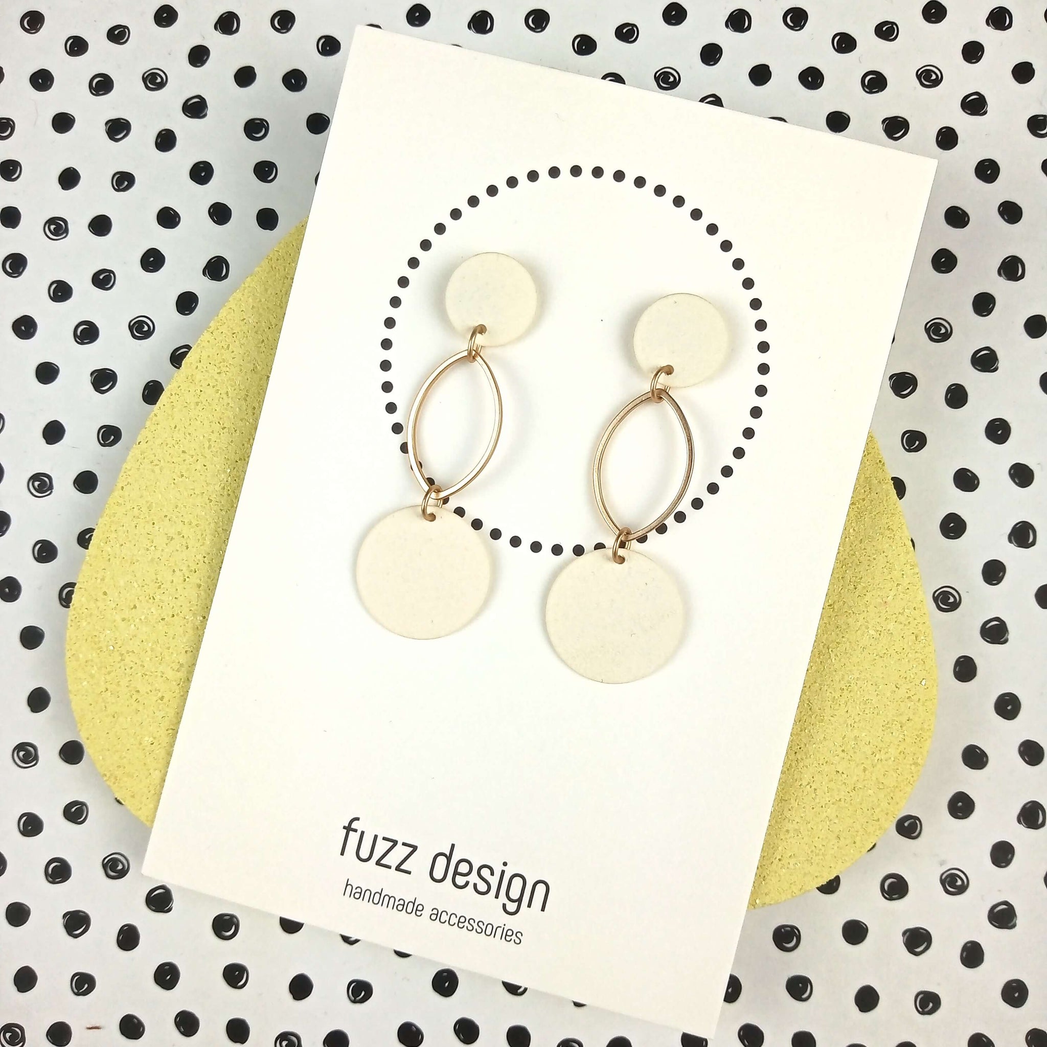 Total Ellipse Of The Heart | Ivory & Gold