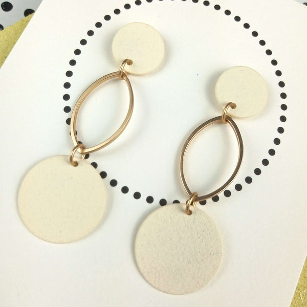 Total Ellipse Of The Heart | Ivory & Gold