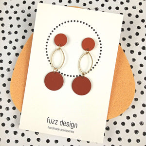 Total Ellipse Of The Heart | Rust & Gold