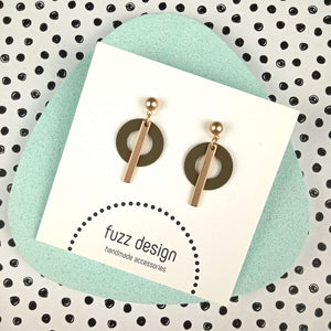 Universe | Gold & Dark Khaki