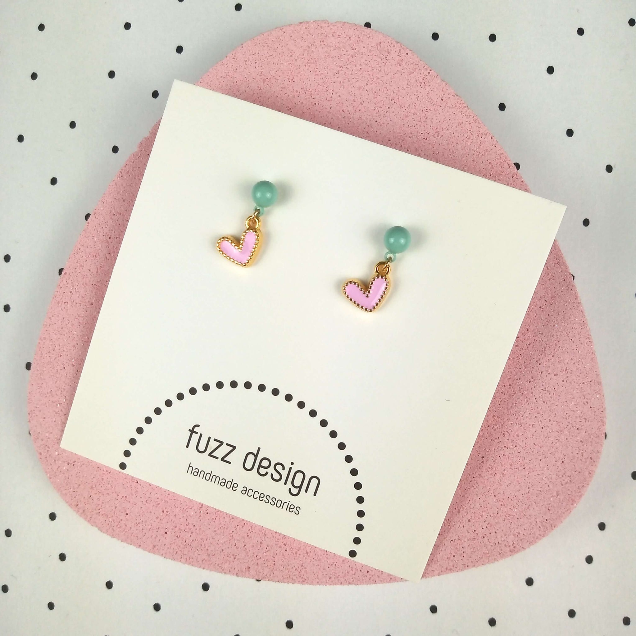 Lizzy | Pink & Gold & Mint Green