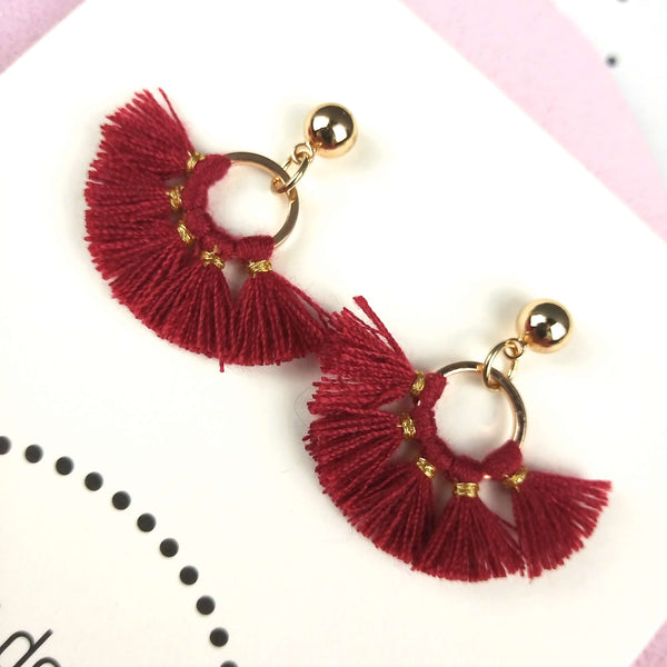 Lucy | Bordeaux & Gold