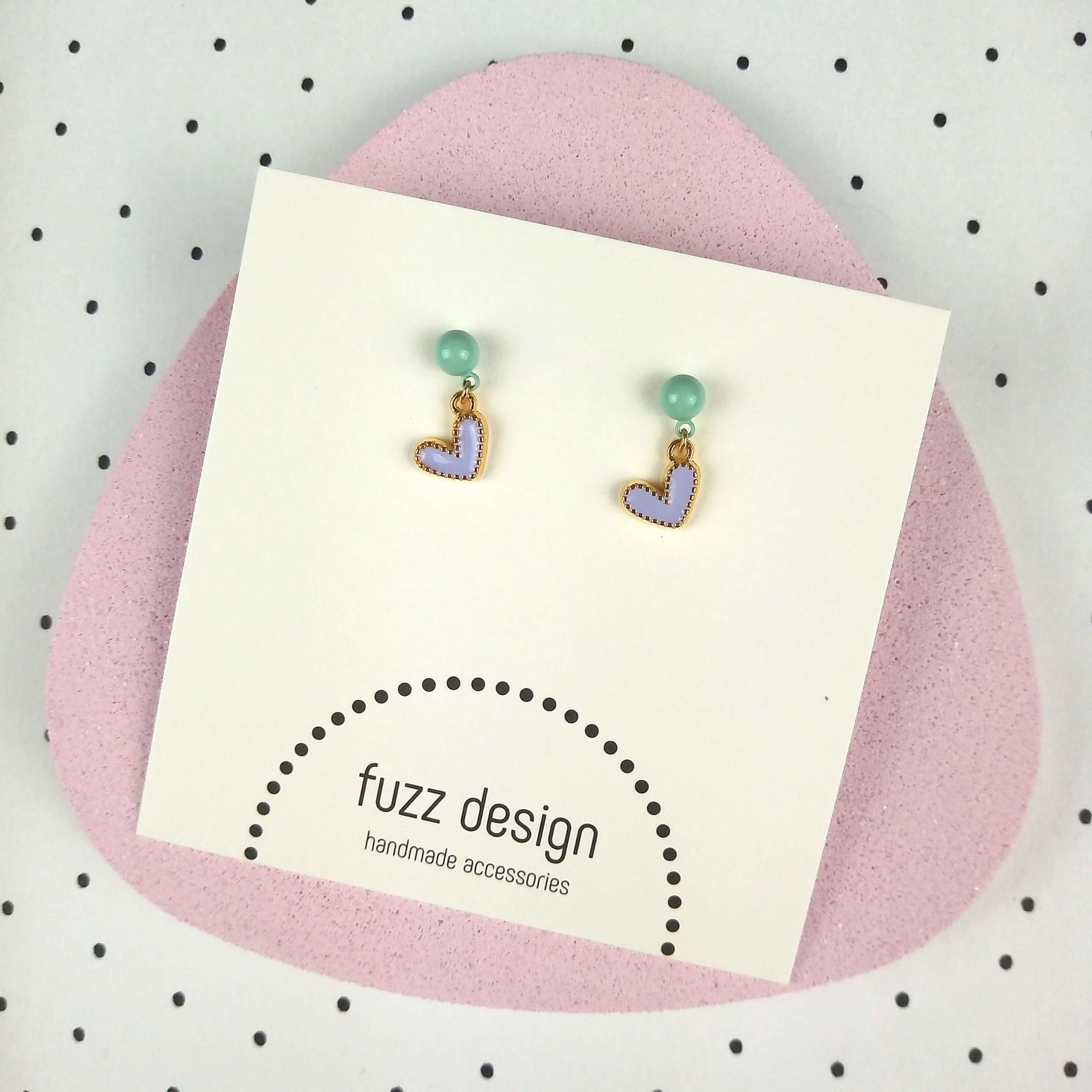Lizzy | Purple & Gold & Mint Green
