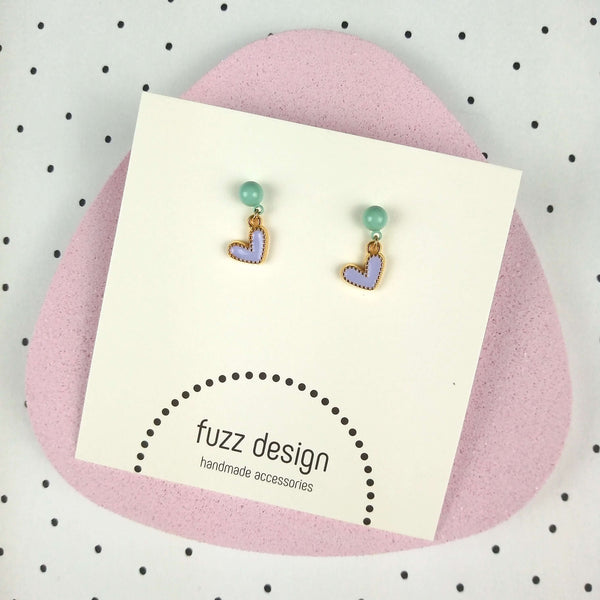 Lizzy | Purple & Gold & Mint Green