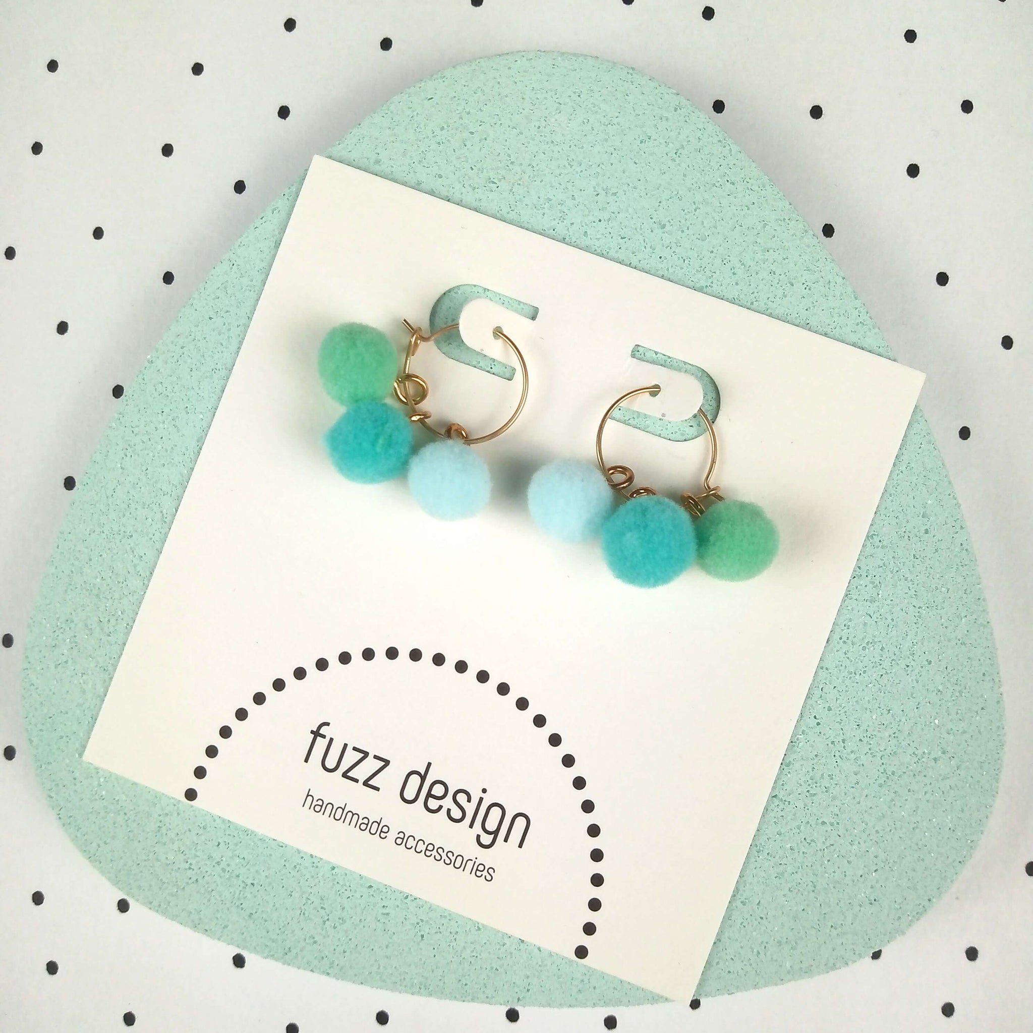 Dottie | Green & Turquoise & Blue & Gold