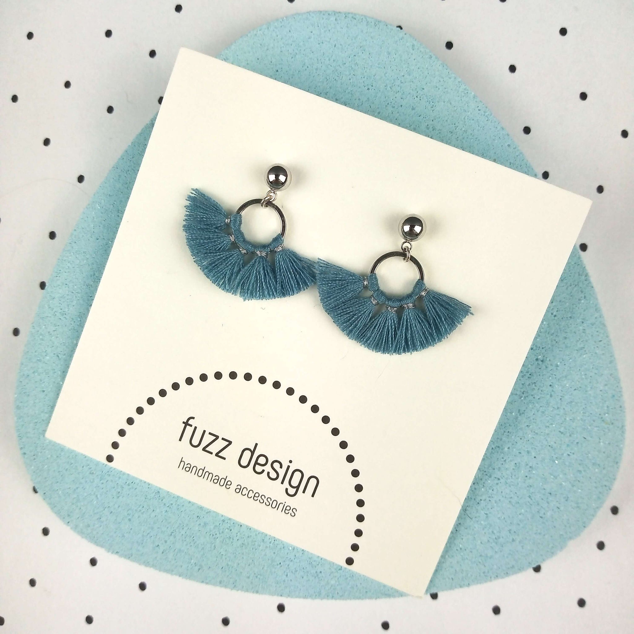 Lucy | Soft Blue & Antique Silver