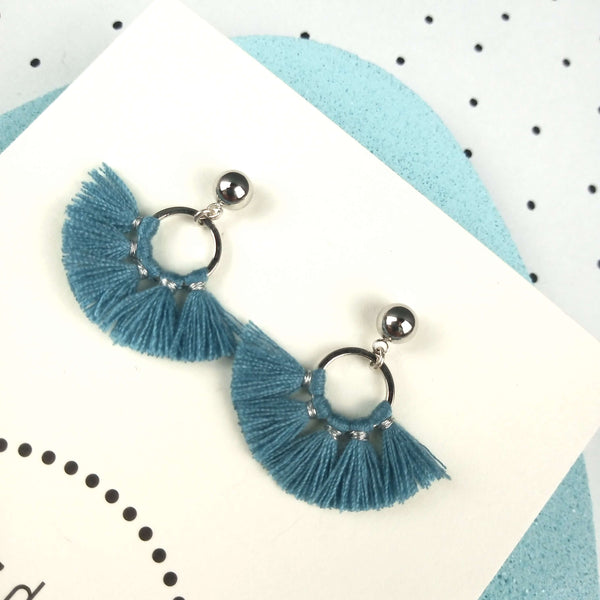 Lucy | Soft Blue & Antique Silver