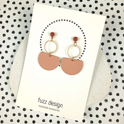 Mademoiselle | Warm Taupe & Gold & Rust