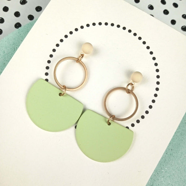 Mademoiselle | Pastel Green & Gold & Ivory