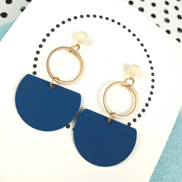 Mademoiselle | Dark Blue & Gold & Ivory