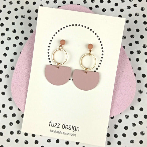 Mademoiselle | Mauve & Gold & Warm Taupe