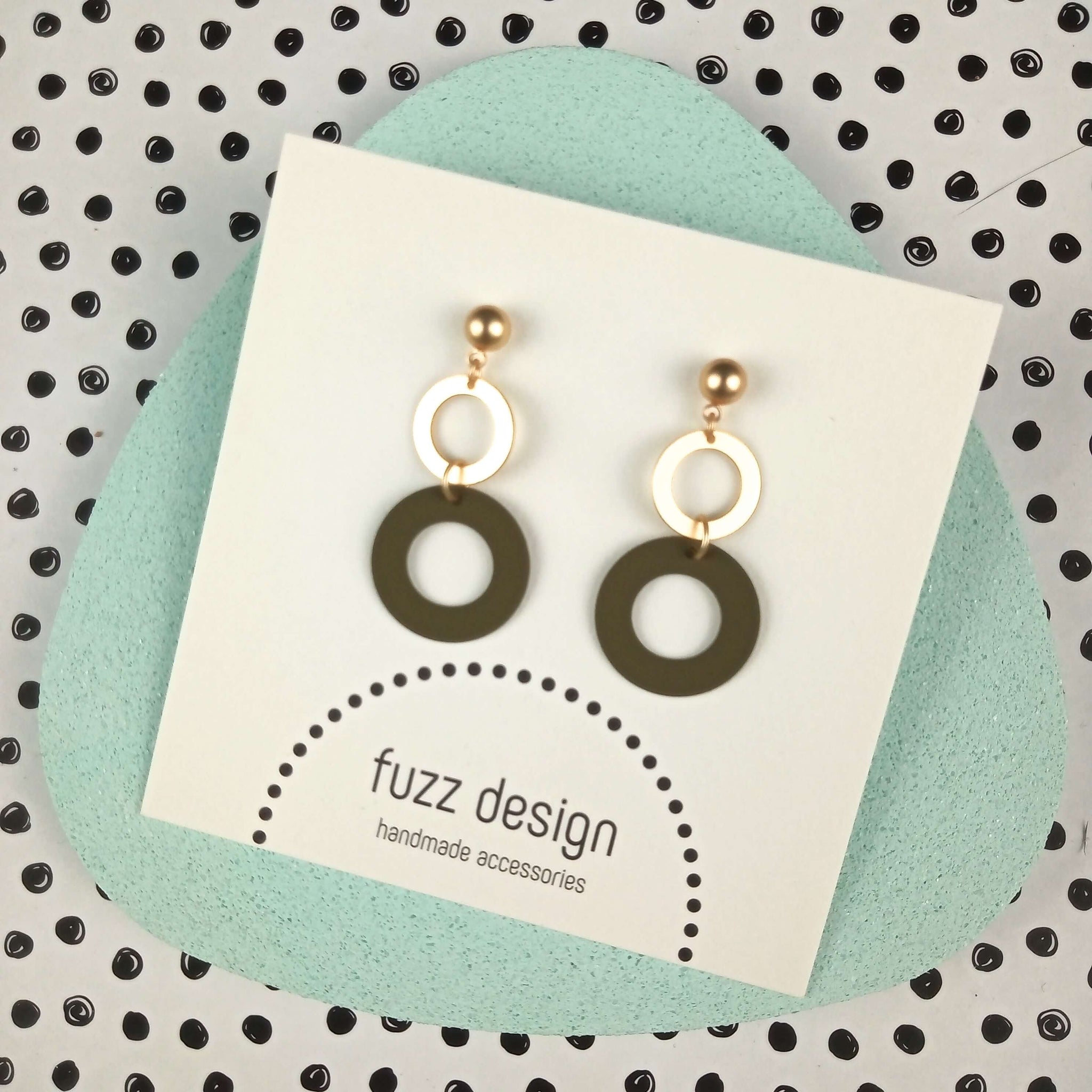 Dancing In The Moonlight | Dark Khaki & Gold
