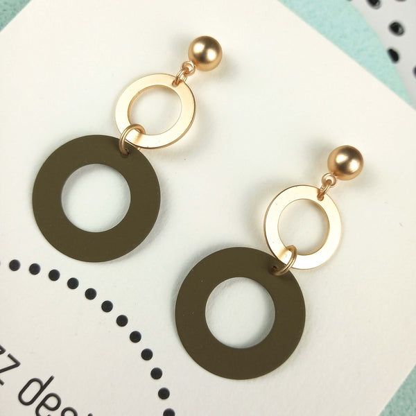 Dancing In The Moonlight | Dark Khaki & Gold