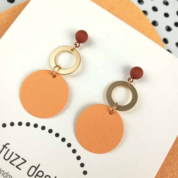 Moonlight Magic | Peach & Gold & Rust