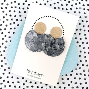 Fireworks | Grey & Gold