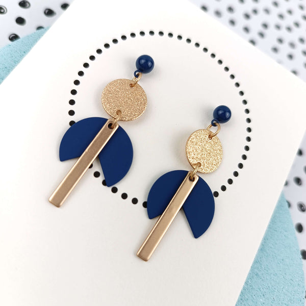 Wild Heart | Gold & Dark Blue