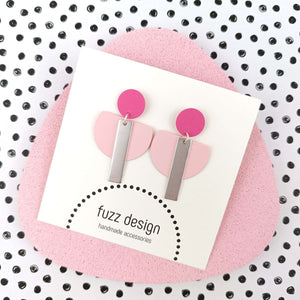 Legendary | Silver & Pastel Pink & Hot Pink