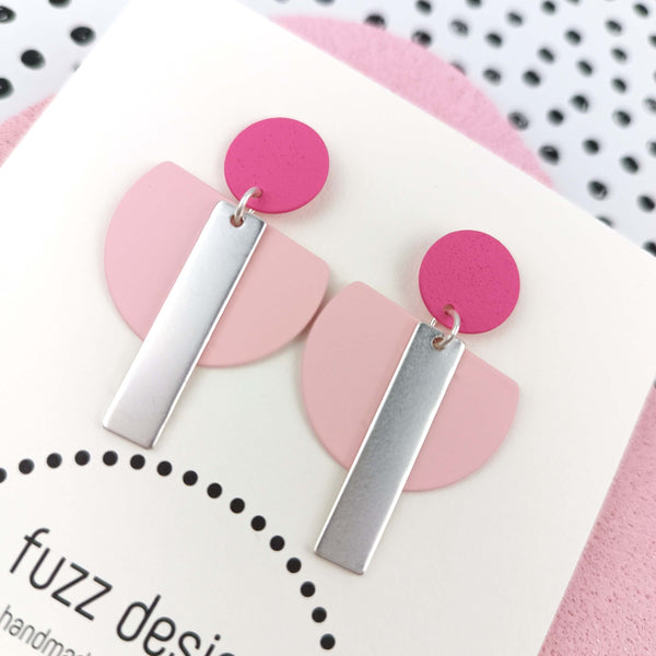Legendary | Silver & Pastel Pink & Hot Pink