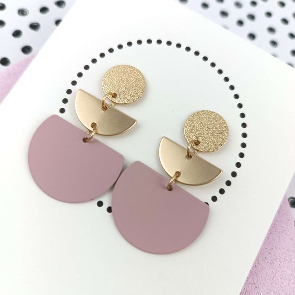 Kiss Me Now | Mauve & Gold