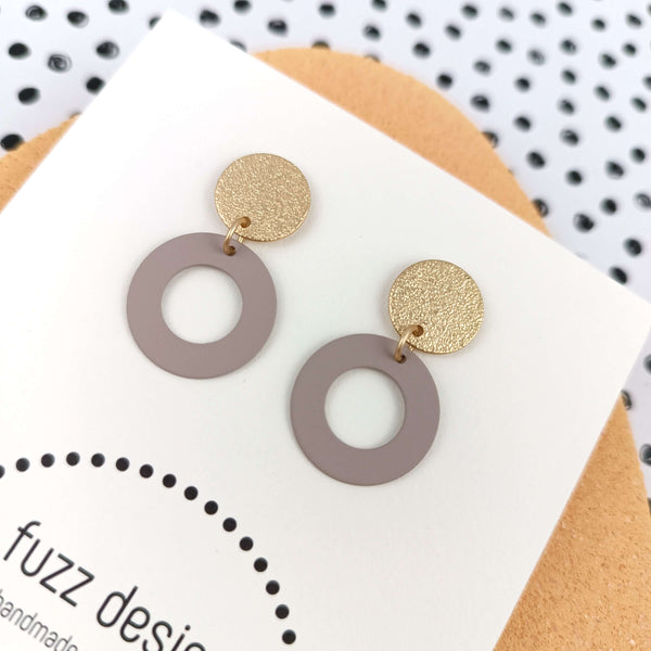 Sassy | Grey & Gold