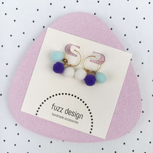 Dottie | Blue & Purple & White