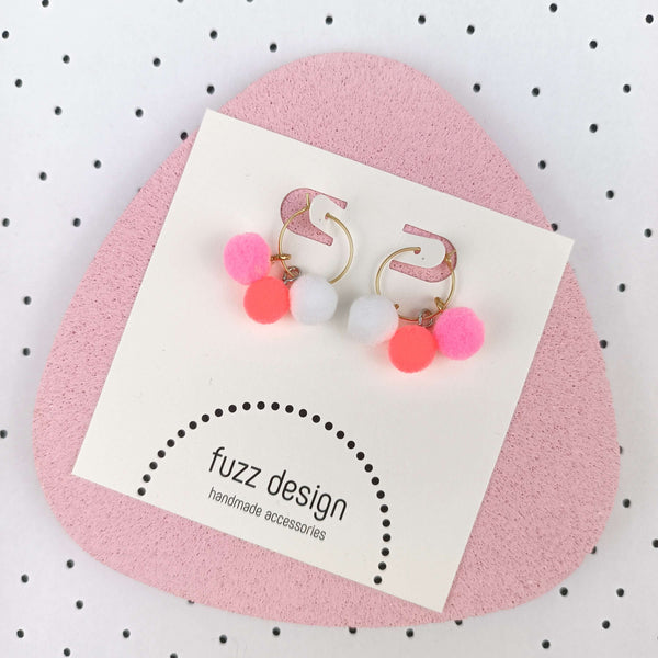 Dottie | Pink & Hot Pink & White & Gold