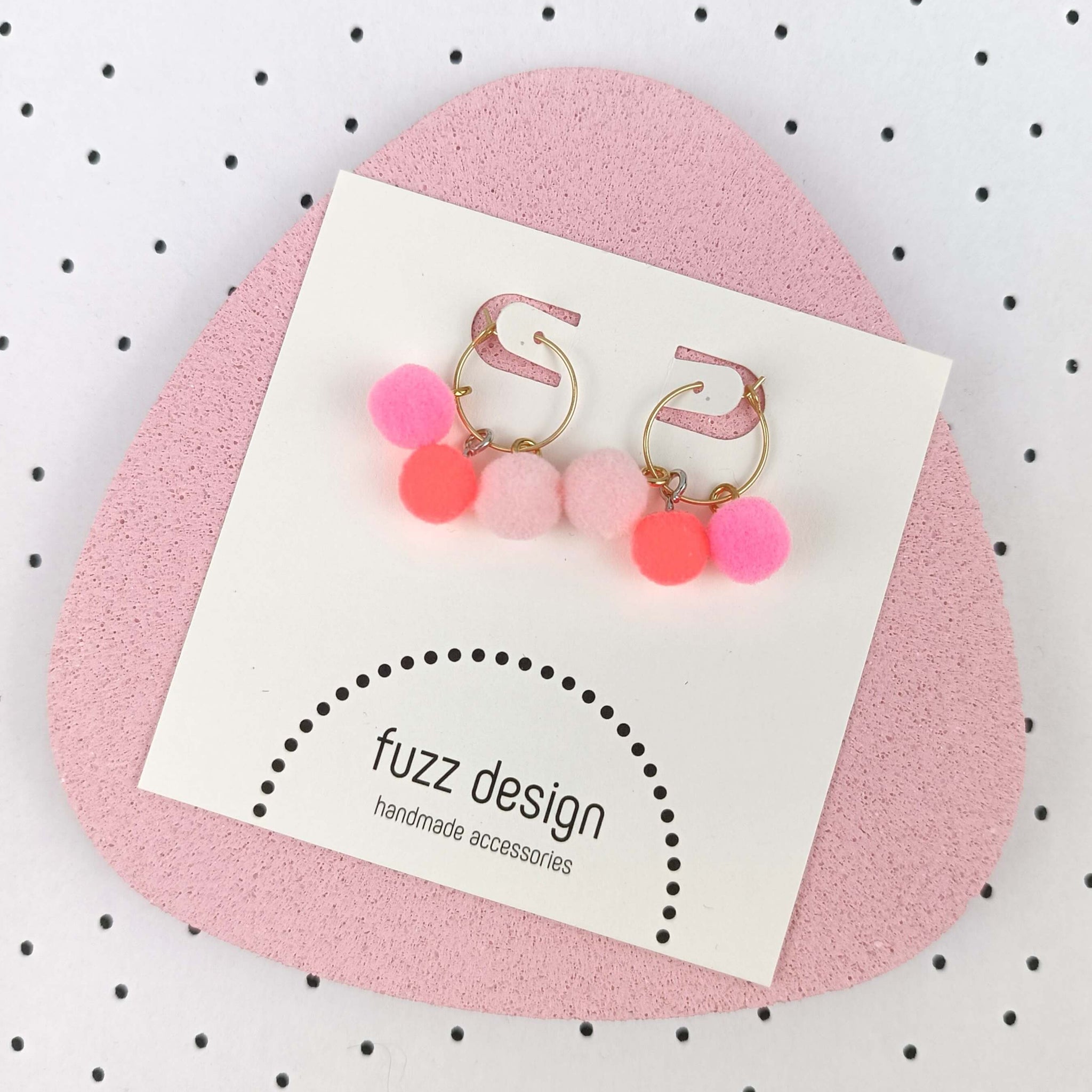 Dottie | Pink & Hot Pink & Light Pink & Gold