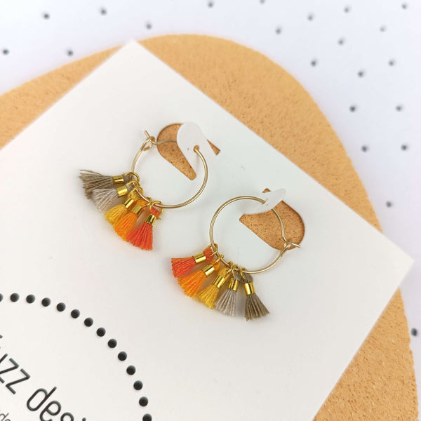 Susie | Orange & Gold